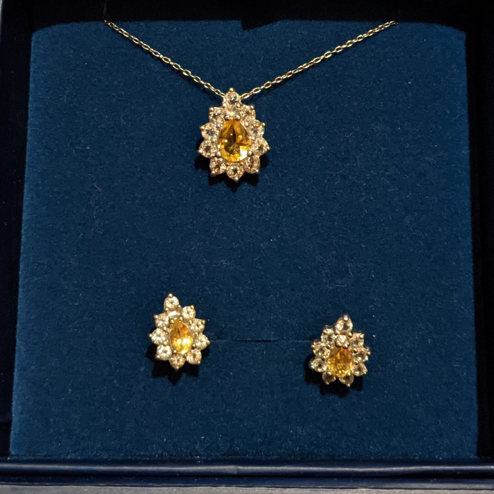 Topaz set